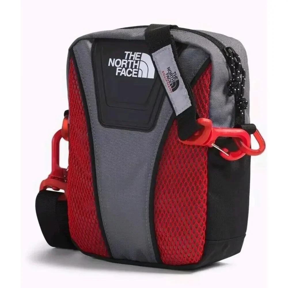 The North Face Y2K Shoulder Cross Body Bag One Size TNF Red Smoked Pearl NWT